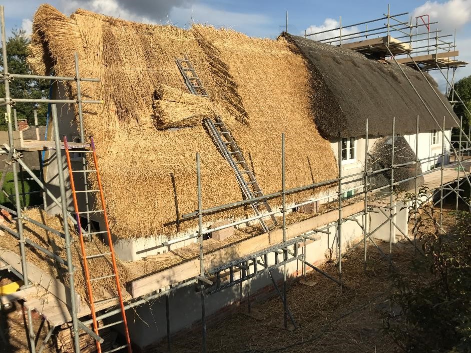 Thatched Extension to Cob House