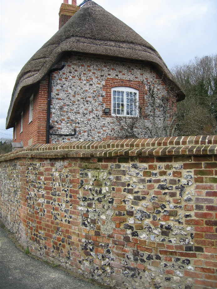 Flint wall repair