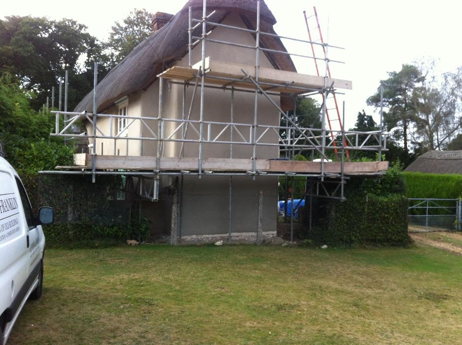 Lime Render on Brickwork